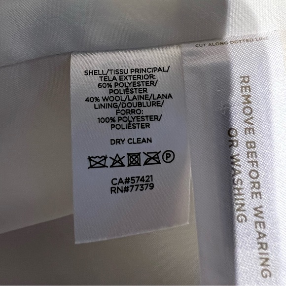 Ann Taylor Belted Funnel Neck Coat L - Picture 9 of 14